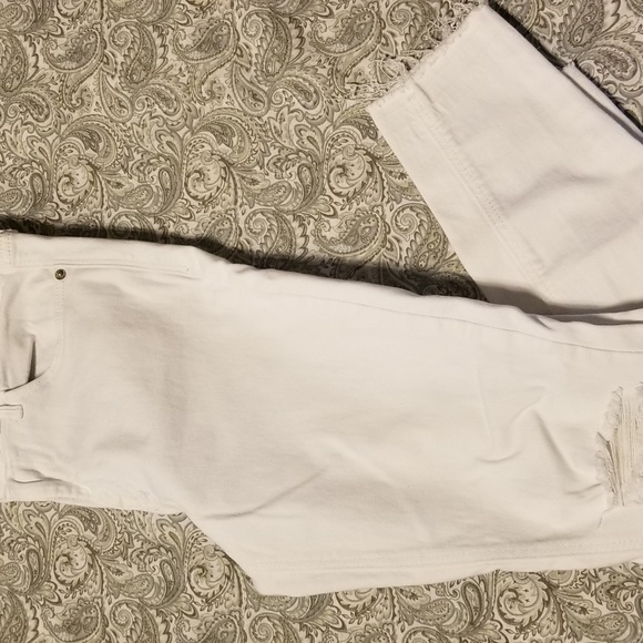 White Super Skinny white Jean's size 8 - Picture 5 of 5